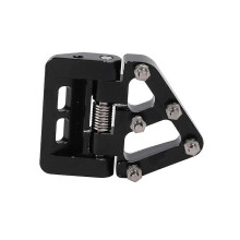 Motorrad-Klapppedal-Tritt-Pedal-Trittplatte für KTM 125 200 250 300 500 EXC XC XCF XCW SX SXF EXZ. TPi 6D (Schwarz)