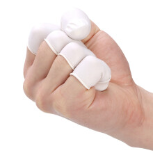 300pcs Ultra Thin Natural Latex Finger Cots for Tattoo & Manicure, Free Size