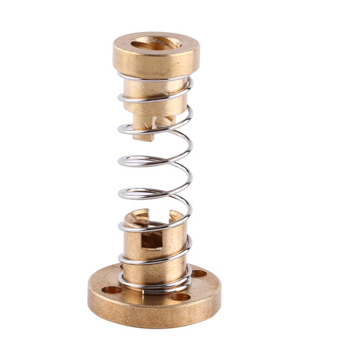 Spring Loaded T8 Threaded Nut for Lead Screw Anti Backlash 3D Printer Component 1