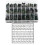 660pcs Polyester Film Capacitors Kit 0.22nF-470nF 100V Assorted Set 8