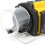 Digital Fish Feeder Timer 70x65x105mm Plastic Yellow Black 10