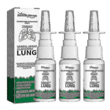 (3PCS) 1-3 unidades de spray desintoxicante pulmonar para fumadores, antirronquidos y alivio nasal
