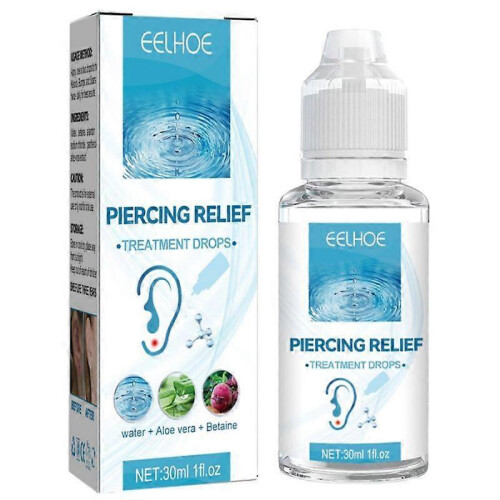 (1pc) Piercing Aftercare Spray: Saline Solution for Bumps & Fast Healing