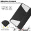 (Light blue) Funda con teclado Bluetooth para tablet Samsung Tab A8 10.5 X200 X205 4
