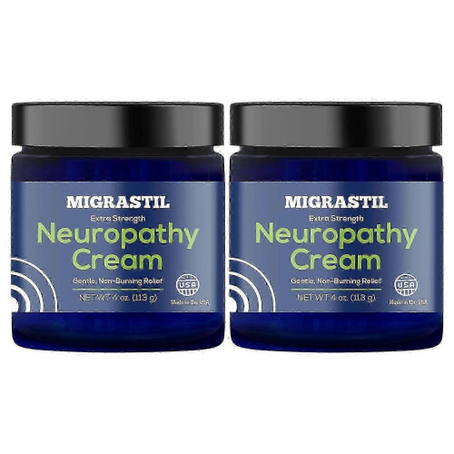 (2pcs) Extra Strength Neuropathy Cream for Feet, Legs & Hands Relief