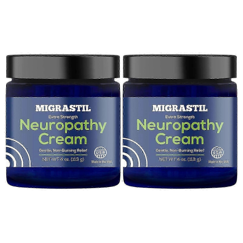(2pcs) Extra Strength Neuropathy Cream for Feet, Legs & Hands Relief