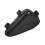 (Black, Universal code) Expandable Bike Handlebar Bag, Polyester Cycling Pouch for Essentials 1
