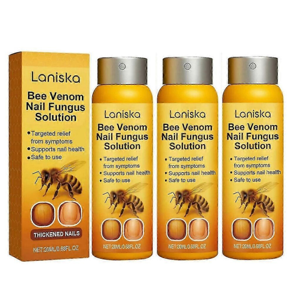 (3pcs) 1-3X Nail Fungal Spray: Repair Cracked Nails & Onychomycosis Removal