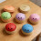 (Blue) 10cm Realistic Steamed Bun Stress Relief Sensory Squeeze Toy 3