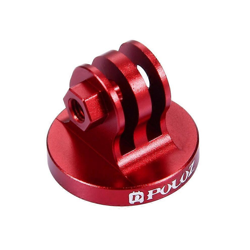 Puluz For Go Pro Accessories Camcorder Tripod Mount Adapter For Gopro Hero5 4 Session 4 3+3 2 1, Xiaomi Yi, Sj4000, Sj5000,(Red) Red 6935161849417