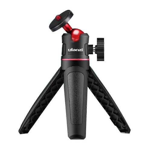 Ulanzi MT-08 Αναδιπλούμενο τρίποδο για τηλέφωνο Mini Portable Selfie Stick 1/4 ιντσών Βιδωτή κεφαλή