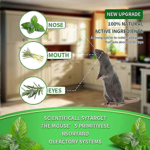 (1PCS) 12 Pack Mole Repellent for Mouse, Groundhog, Gopher, Vole, Armadillo Control 2