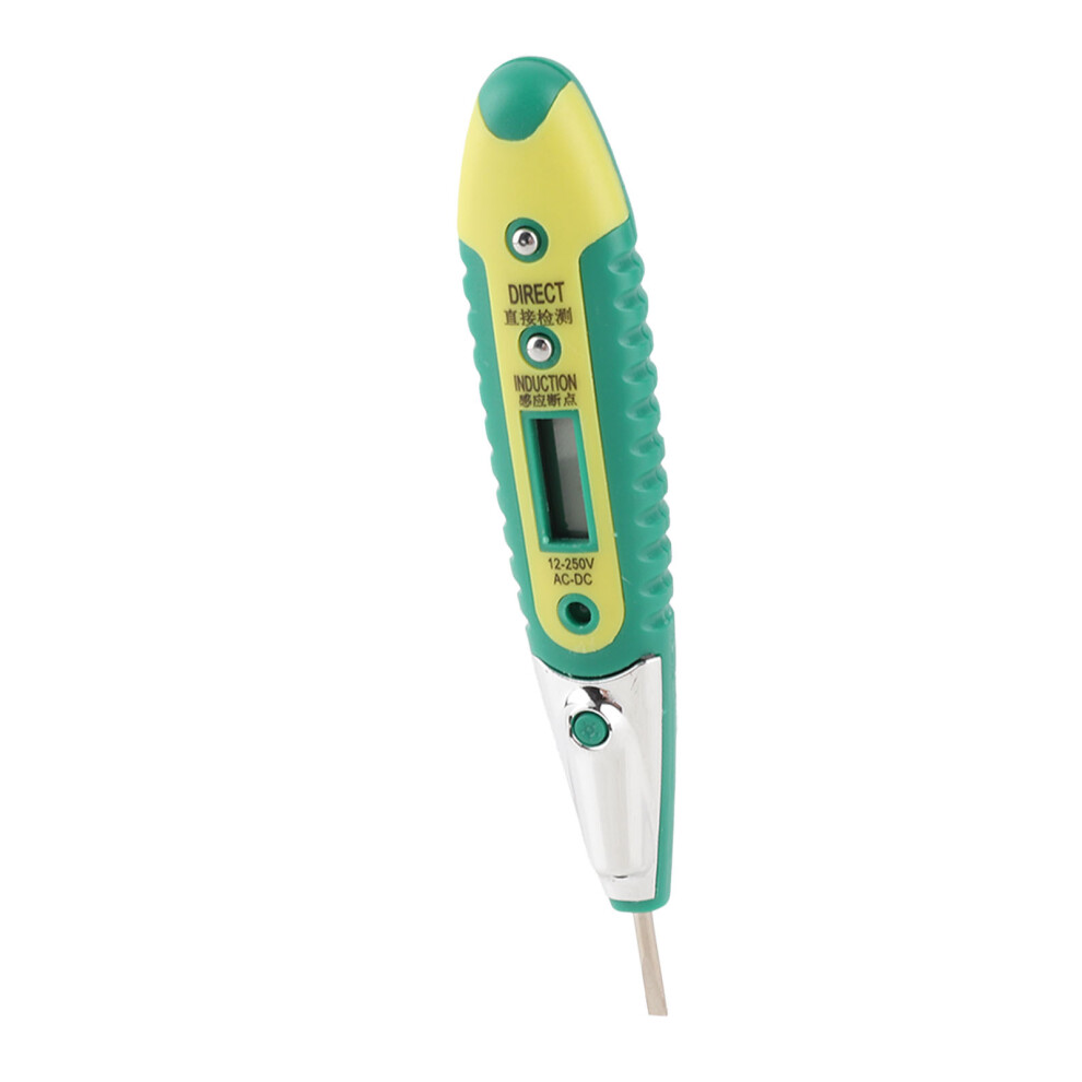 Digital Ac/Dc Voltage Tester Pen 12-250V With Led Display And Light 7691392952720