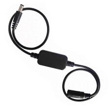 (Black) Módulo temporizador de reinicio de router WiFi de 30 cm con reinicio automático