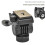 Video Camera Head Hydraulic Professional Damping Quick Release Plate Overhead Shooting Horizontal Vertical Tripod Head 3