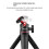 Ulanzi MT-08 Αναδιπλούμενο τρίποδο για τηλέφωνο Mini Portable Selfie Stick 1/4 ιντσών Βιδωτή κεφαλή 4