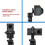 Video Camera Head Hydraulic Professional Damping Quick Release Plate Overhead Shooting Horizontal Vertical Tripod Head 5