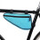 (Black, Universal code) Expandable Bike Handlebar Bag, Polyester Cycling Pouch for Essentials 5