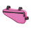 (Pink, Universal code) Expandable Bike Handlebar Bag, Polyester Cycling Pouch for Essentials 1