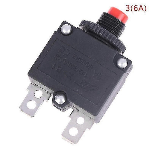 (3(6A)) Interruptor térmico de 5A-20A, disyuntor, protector de sobrecarga, fusible