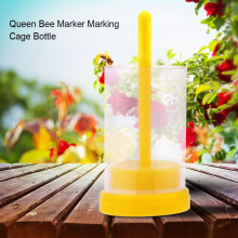 Queen Bee Marking Cage Bottle - Lightweight Beekeeping Tool, 31*31*83mm