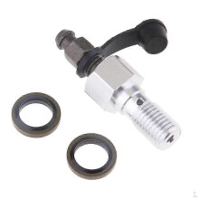 (silver) 10mm 1.25mm Banjo Bleed Screw for 25-26s Cylinder Brake Caliper