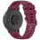 (WineRed) Garmin Vivoactive 5 20mm Silicone Quick Release Watch Band 3