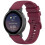 (WineRed) Garmin Vivoactive 5 20mm Silicone Quick Release Watch Band 4