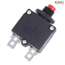 (4(8A)) Interruptor térmico de 5A-20A, disyuntor, protector de sobrecarga, fusible