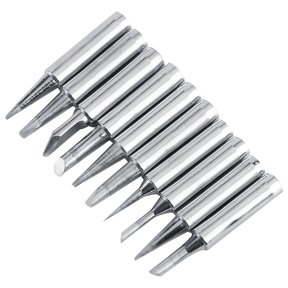 High-Quality Lead Free Copper Solder Tips 900M-T For Rework Station Pack Of 10 3761393060107