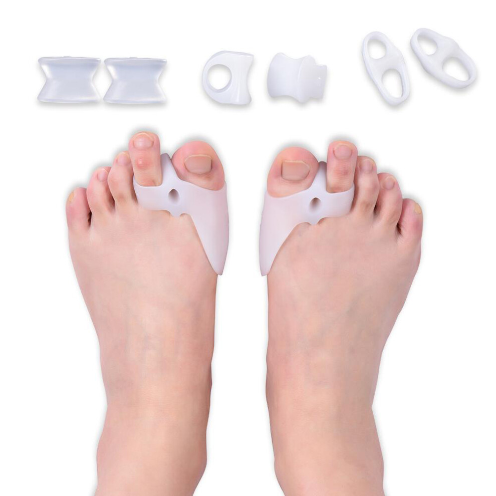 Gel Toe Separator for Bunion Pain Relief 8 Pack