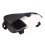 (Red, Universal code) Expandable Bike Handlebar Bag, Polyester Cycling Pouch for Essentials 4