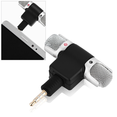 Mini Phone Mic 3.5mm Gold Plated
