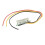 Mini-Digital-Voltmeter DC 0-100V LED-Panel-Spannungsmessgerät 3-Digital mit 3 roten Drähten 3