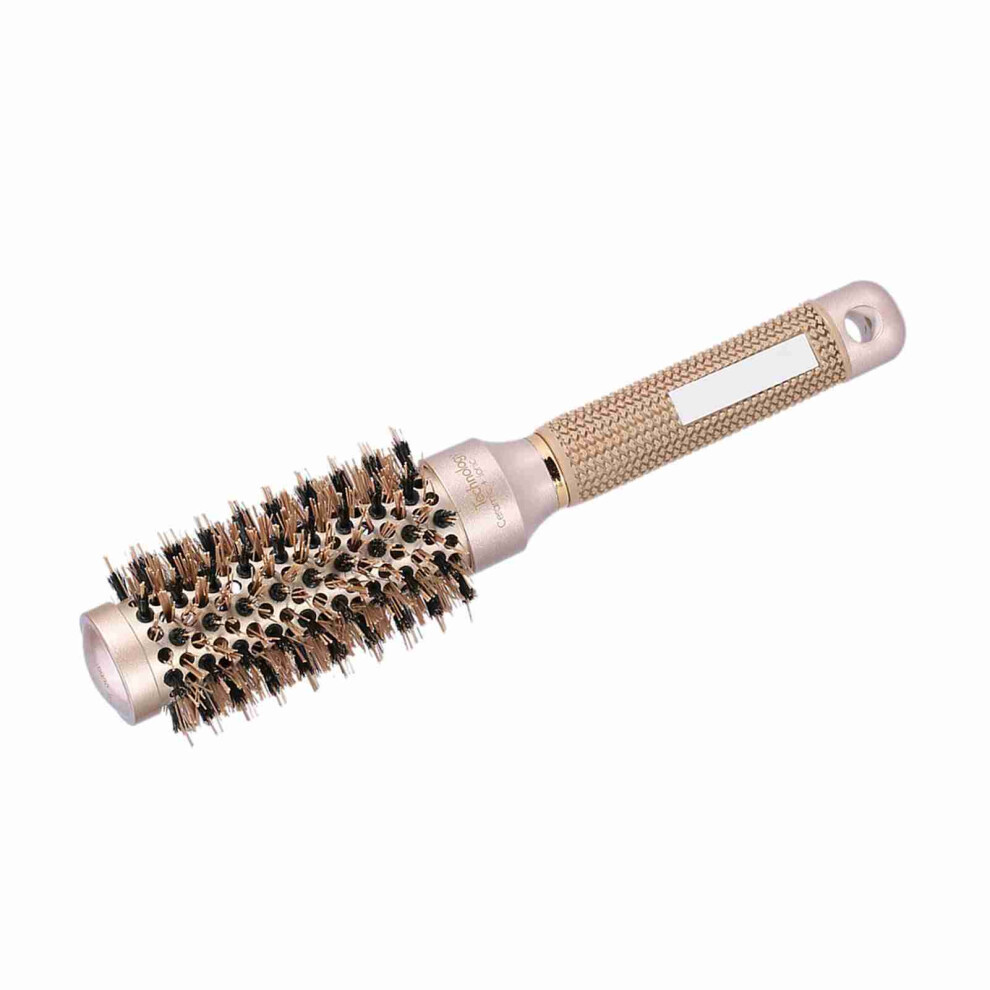 Unisex Ceramic Iron Round Comb 32Mm | Reduces Frizz & Adds Shine