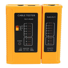 Netwerkkabeltesttool RJ45 RJ11 RJ12 CAT5 CAT6 UTP USB LAN Draad Ethernet Kabeltester (Batterij niet inbegrepen)