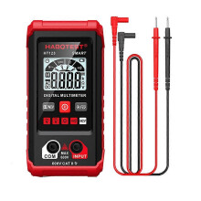 HABOTEST HT123 digitale multimeter, AC/DC spanningsweerstand continuïteitsmeettester, elektrische multimeter circuittester