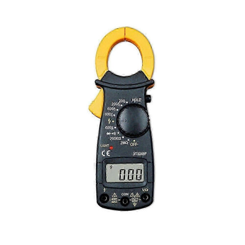 600A AC/DC Digital Amper Clamp Meter Multimeter mit NCV-Stromklemmen, Ohm-Messgerät
