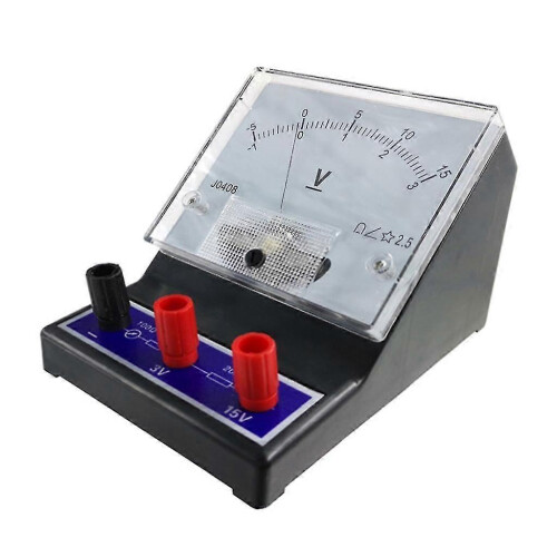 DC-Voltmeter Analogpaneel-Spannungsmessgerät Mechanischer Zeiger Typ -5-15V