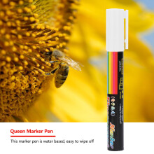 High-Quality Plastic Bee Queen Marker Pen 8 Colors, Easy to Use