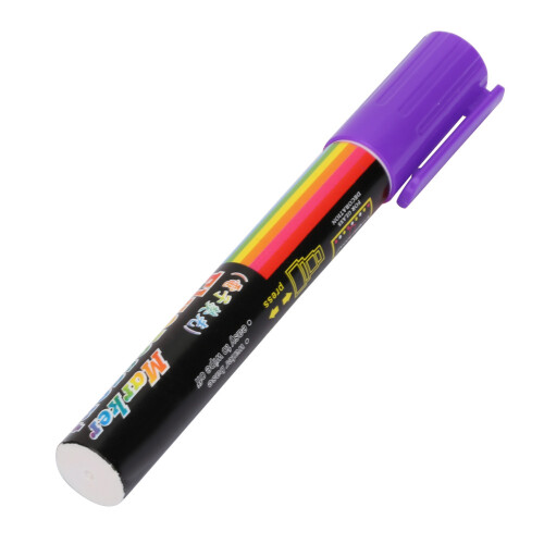 Plastic Bee Queen Marker Pen - 8 Colors, Waterproof, 13.5cm