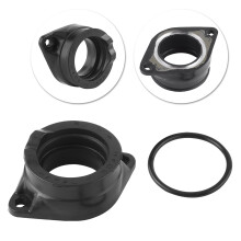 Black Rubber Carburetor Adapter Suzuki GN250