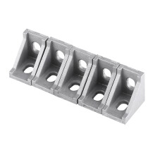 Aluminium Alloy 10pcs L Shape Corner Braces 28x28mm Right Angle Fasteners
