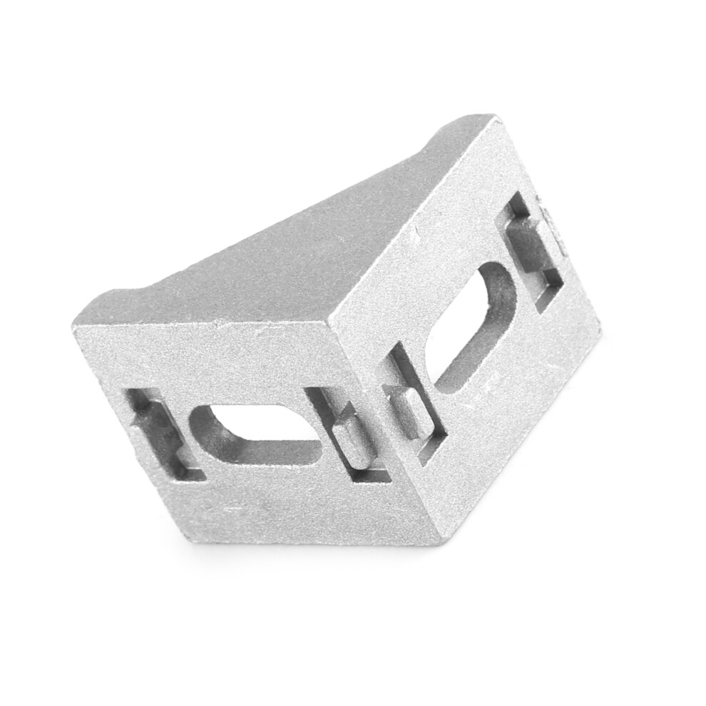 Heavy Duty Aluminium L-Shape Brackets 10pk