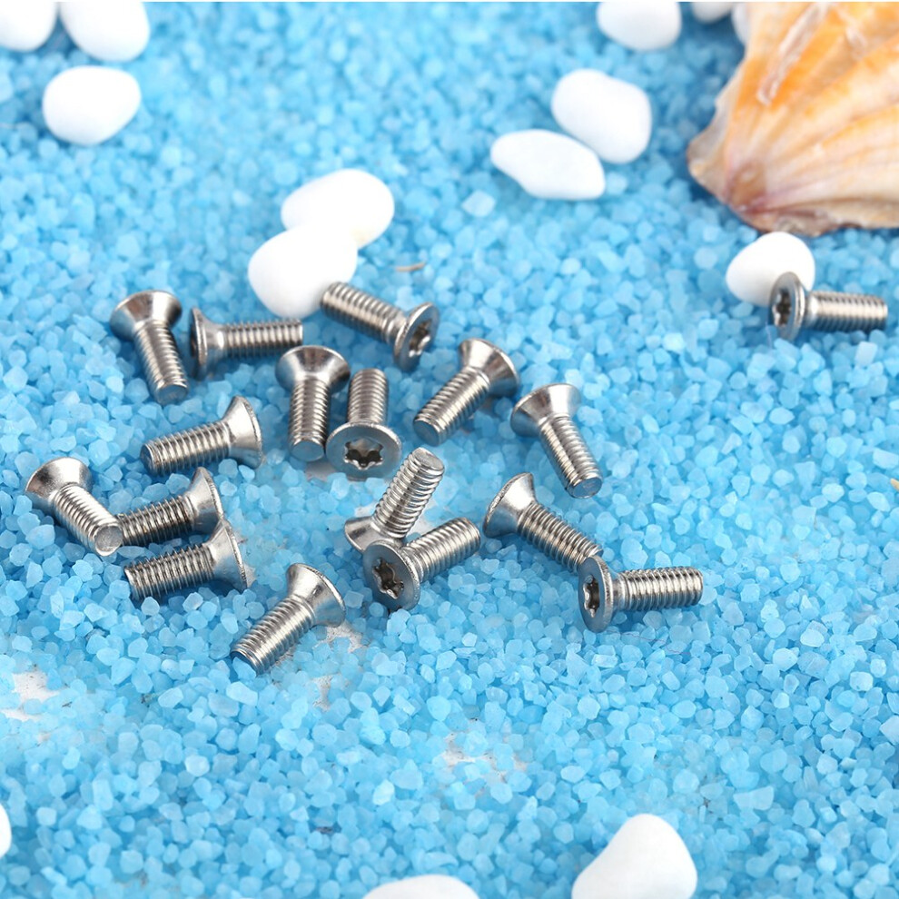 50pcs M3 Countersunk Star Screws Pack