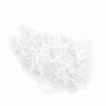 Plastic Rimless Glasses Compression Sleeves 1.5*0.8*7.0mm 100pcs Repair Tools