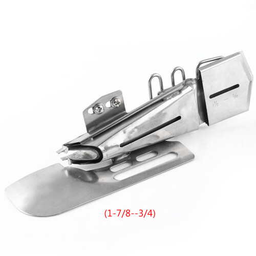 High-Quality Sewing Machine Binding Attachment 1-7/8" to 3/4" Tape Folder 1