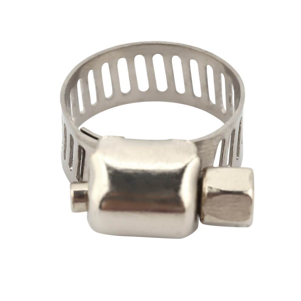 Stainless Steel Worm Gear Hose Clamps 10Mm-16Mm, Pack Of 10 9421393062054