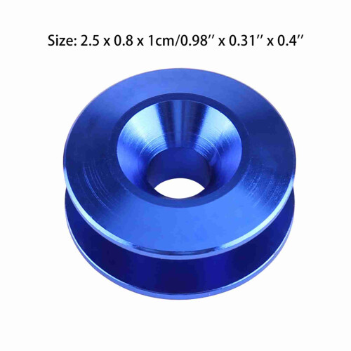 Aluminium Alloy Bumper Washer Bolt Kit - 4 Pcs, Multiple Colors 1