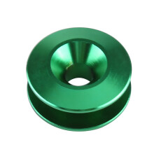 Aluminum Alloy Bumper Washers Kit, Fasteners, 2.5x0.8cm, Multiple Colors